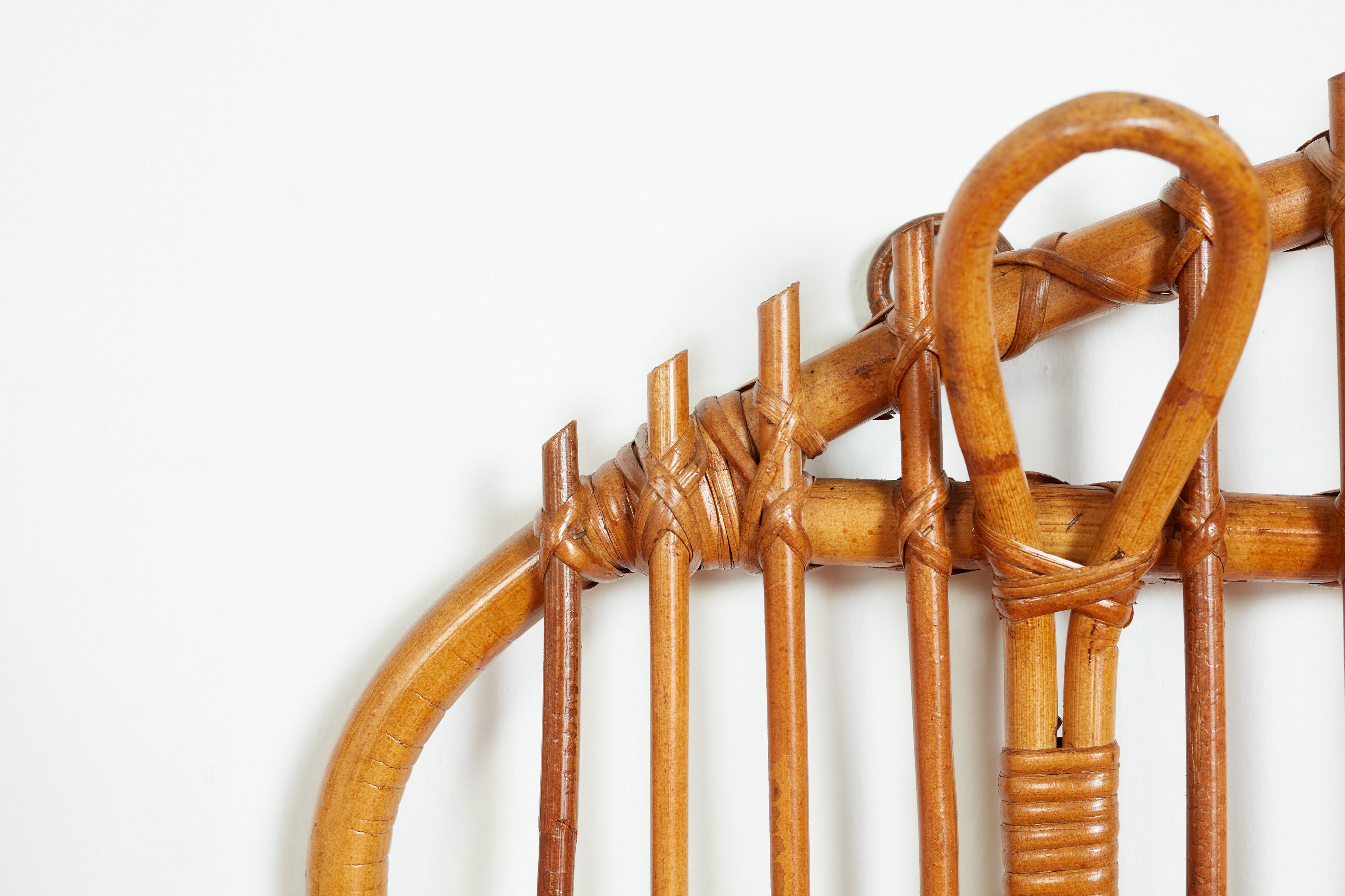 Large Italian Bamboo Rack - Orange Furniture Los Angeles