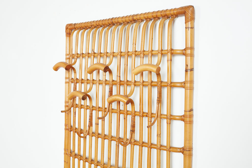 Italian Bamboo Coat Rack