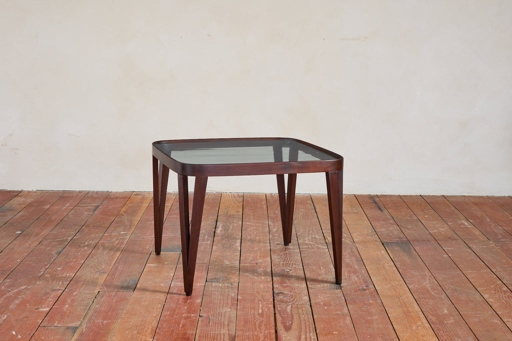 Italian Square Glass Table