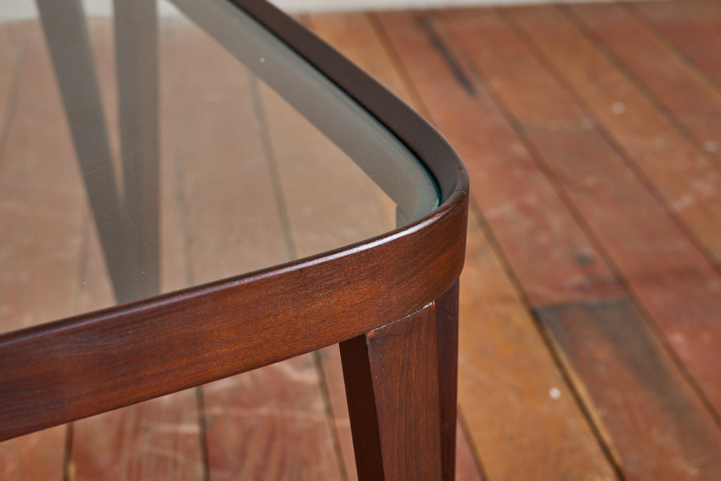 Italian Square Glass Table