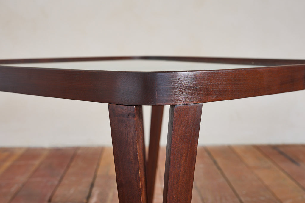 Italian Square Glass Table