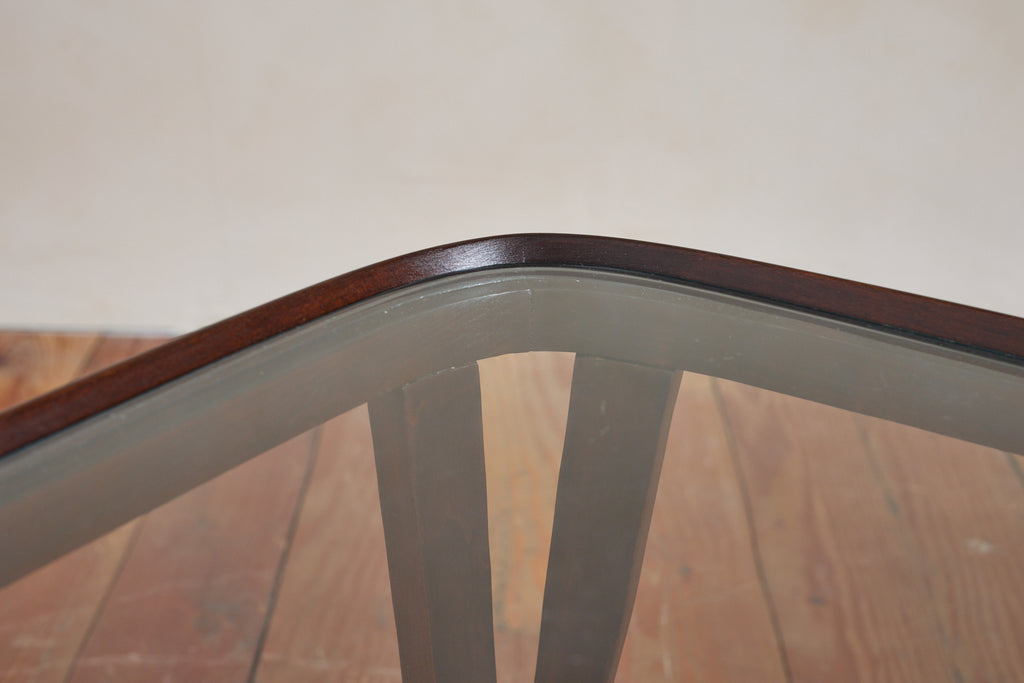 Italian Square Glass Table