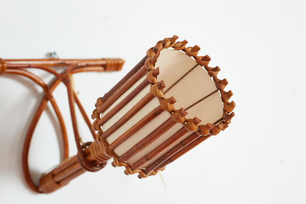 Louis Sognot Bamboo Sconces