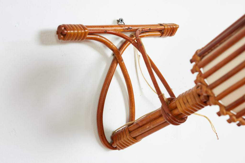 Louis Sognot Bamboo Sconces