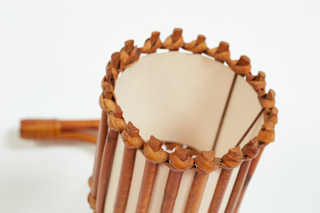 Louis Sognot Bamboo Sconces