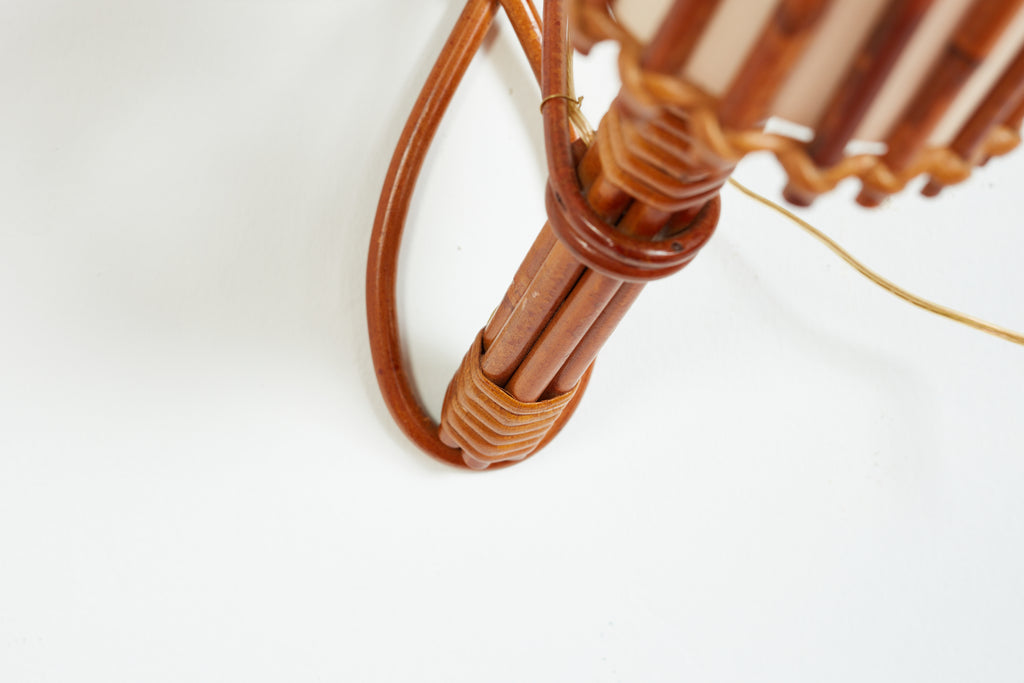 Louis Sognot Bamboo Sconces