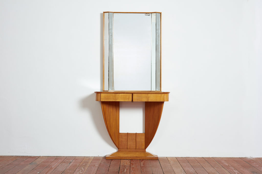 1940's Italian Mirror Console