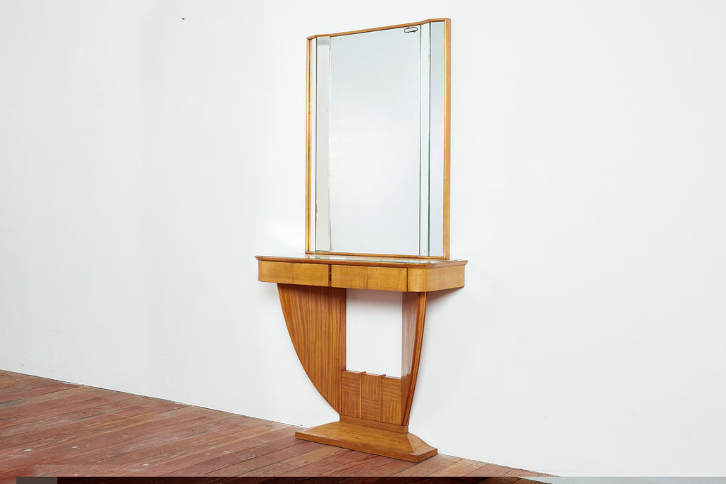 1940's Italian Mirror Console