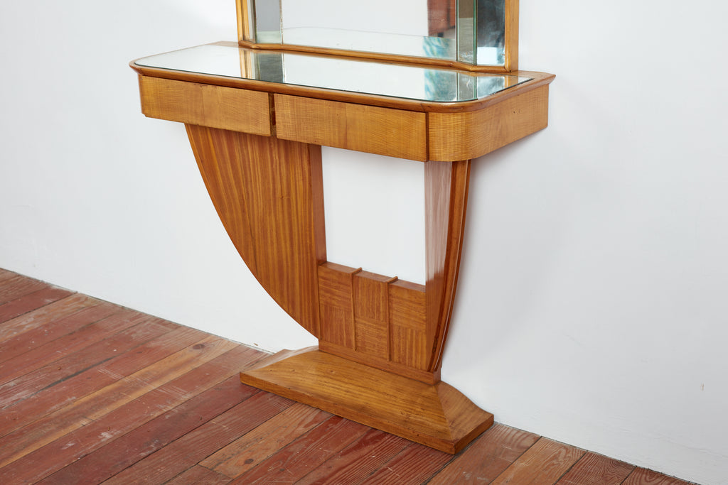 1940's Italian Mirror Console