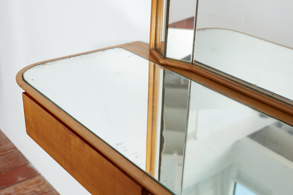 1940's Italian Mirror Console