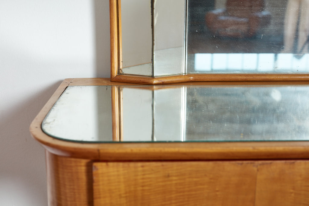 1940's Italian Mirror Console