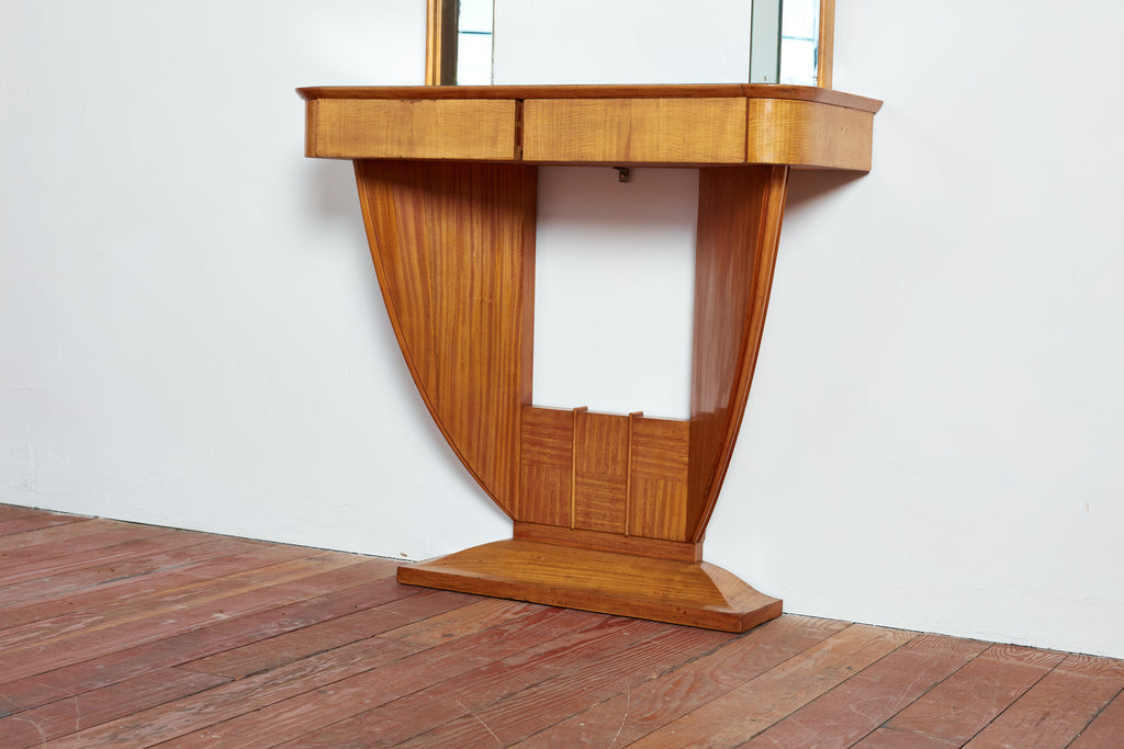 1940's Italian Mirror Console