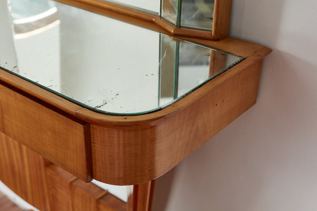1940's Italian Mirror Console