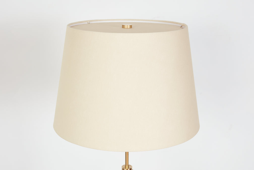 Red Jacques Adnet Style Floor Lamp