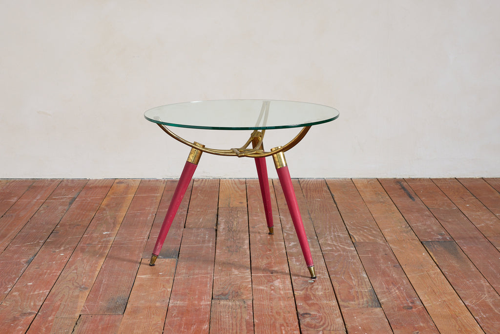 Italian Tripod Side Table