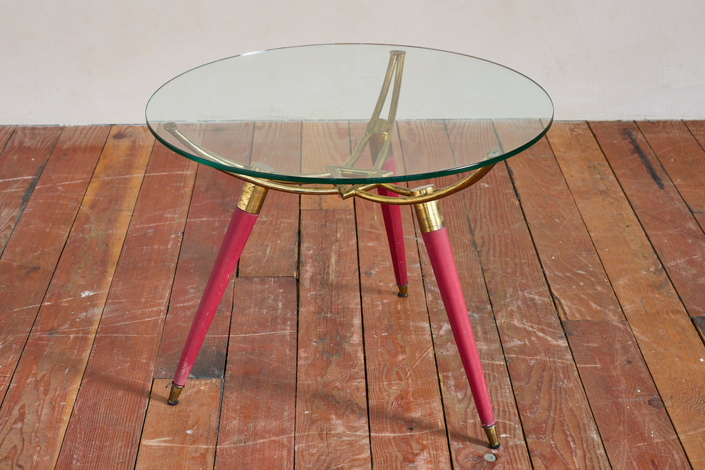 Italian Tripod Side Table