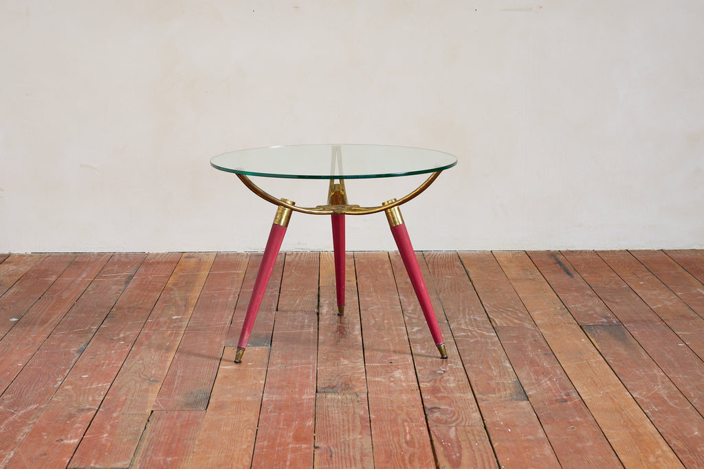 Italian Tripod Side Table