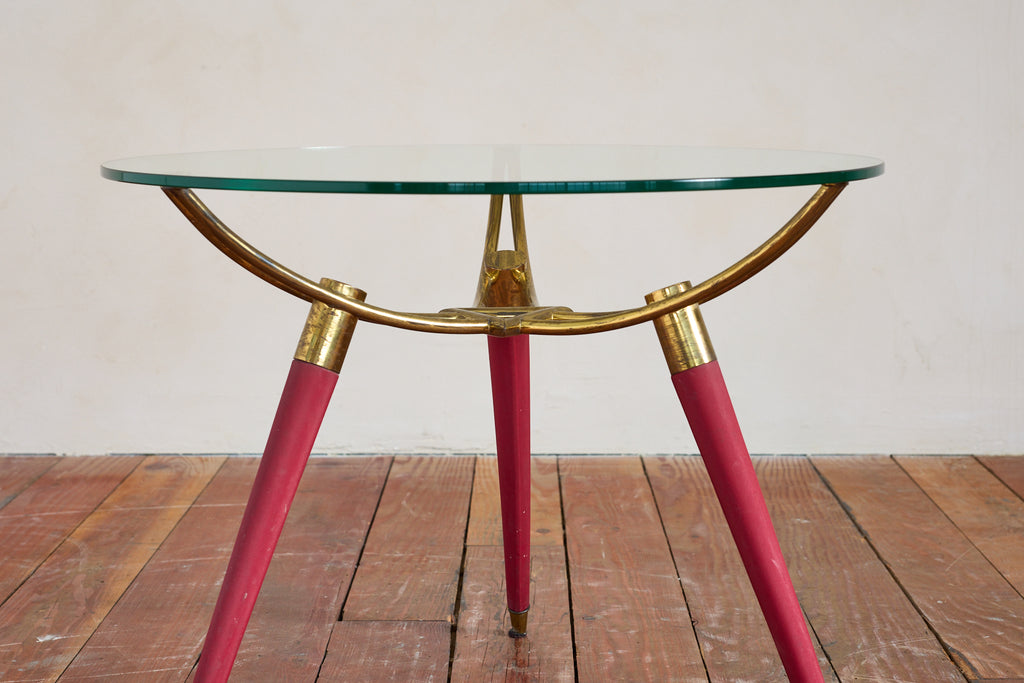 Italian Tripod Side Table