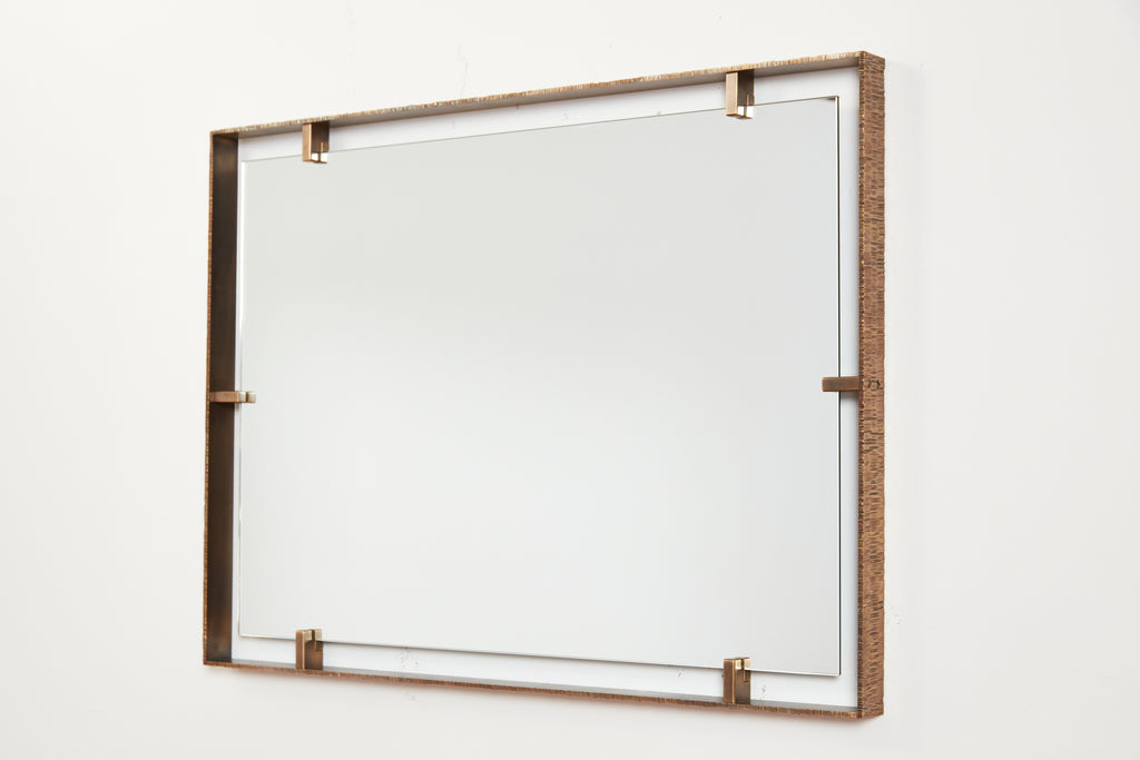 William Emmerson Rectangle "Gouge" Mirror