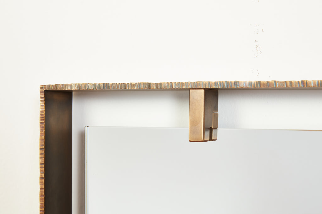 William Emmerson Rectangle "Gouge" Mirror