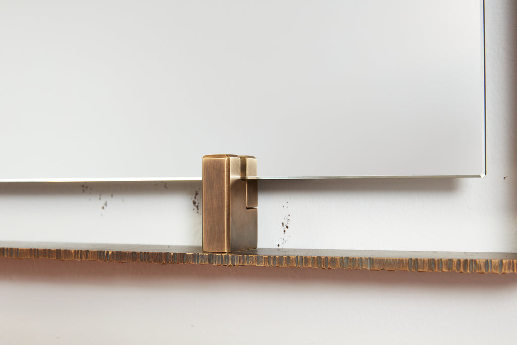 William Emmerson Rectangle "Gouge" Mirror
