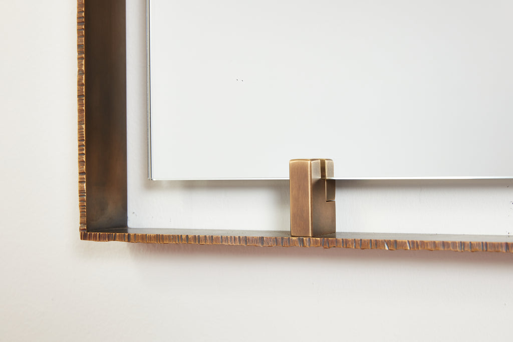 William Emmerson Rectangle "Gouge" Mirror