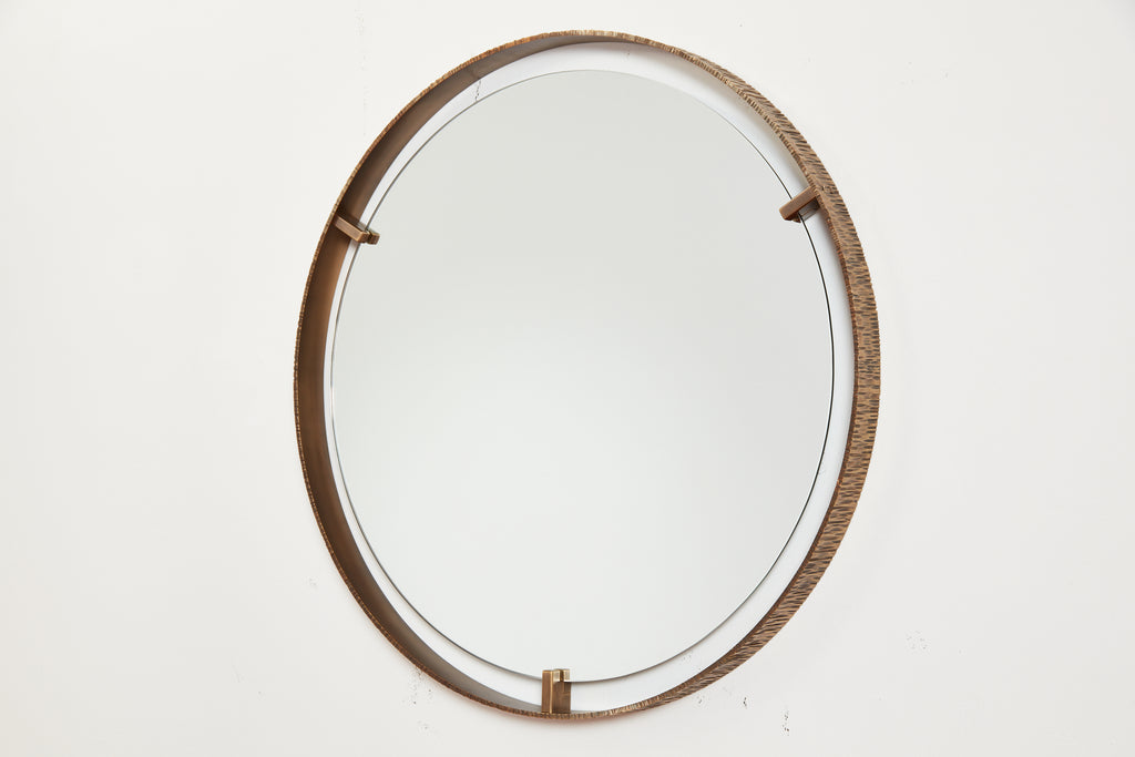 William Emmerson Round "Gouge" Mirror