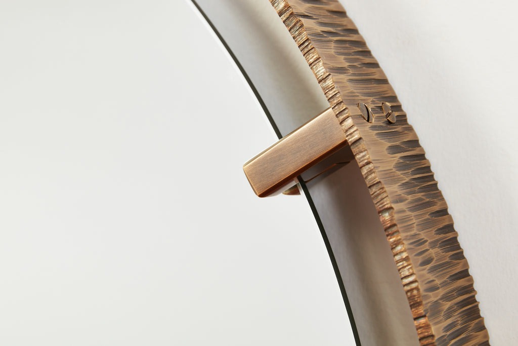 William Emmerson Round "Gouge" Mirror