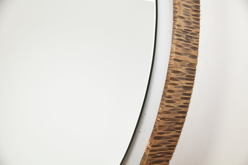 William Emmerson Round "Gouge" Mirror