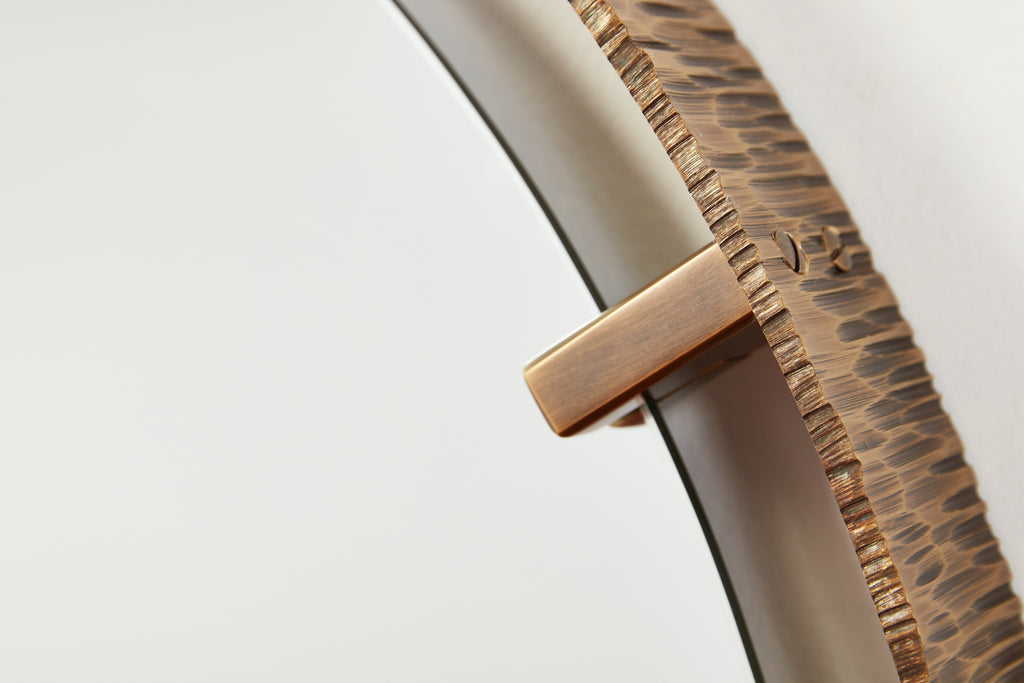 William Emmerson Round "Gouge" Mirror