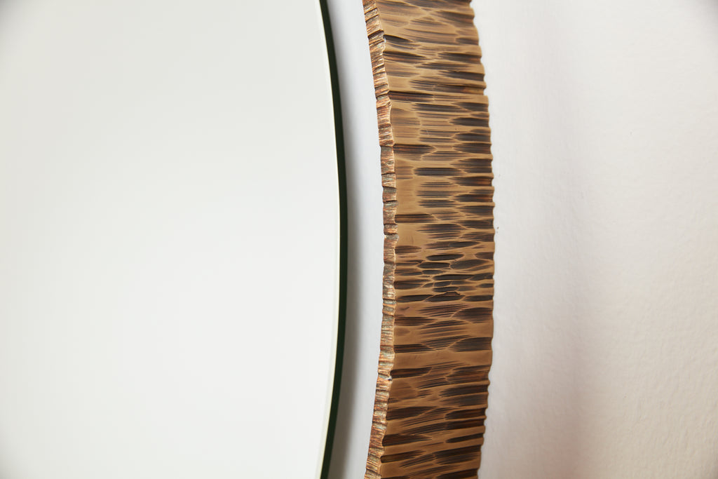 William Emmerson Round "Gouge" Mirror