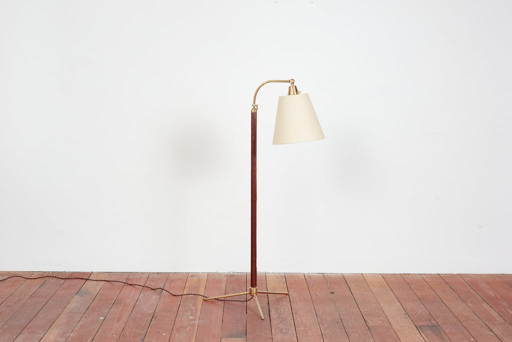 Jacques Adnet Style Floor Lamp