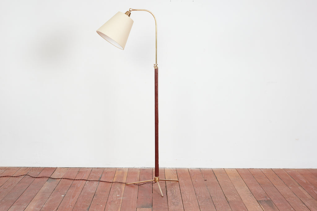 Jacques Adnet Style Floor Lamp