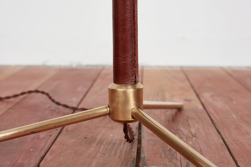 Jacques Adnet Style Floor Lamp