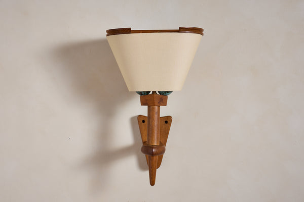 Large Guillerme et Chambron Wall Sconce