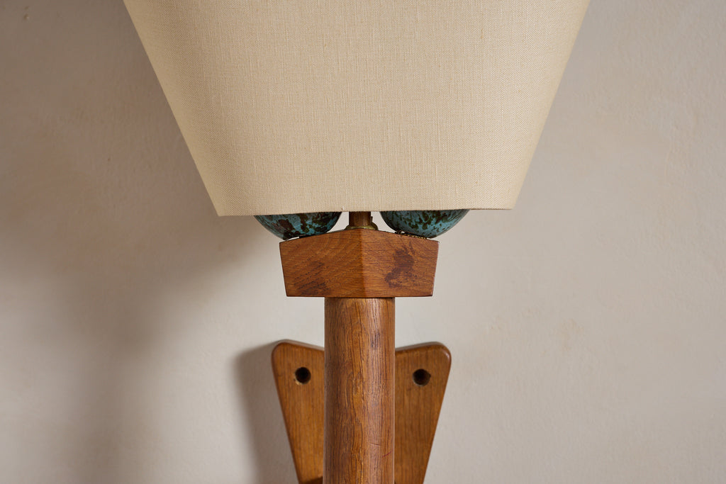 Large Guillerme et Chambron Wall Sconce