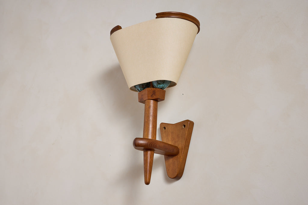 Large Guillerme et Chambron Wall Sconce