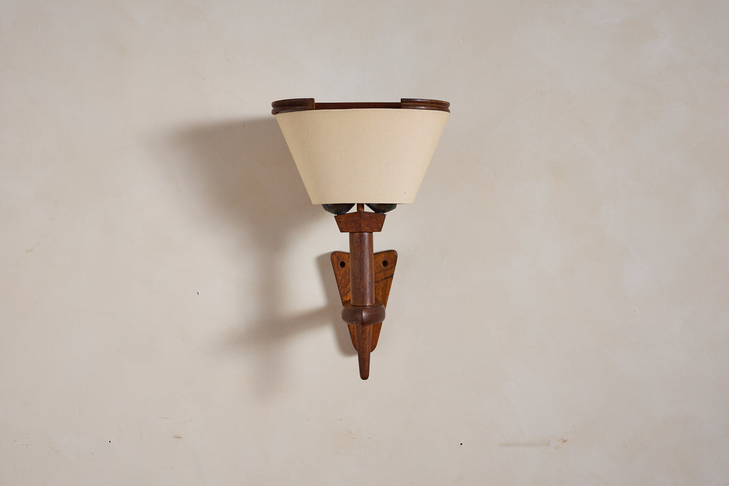 Large Guillerme et Chambron Wall Sconce