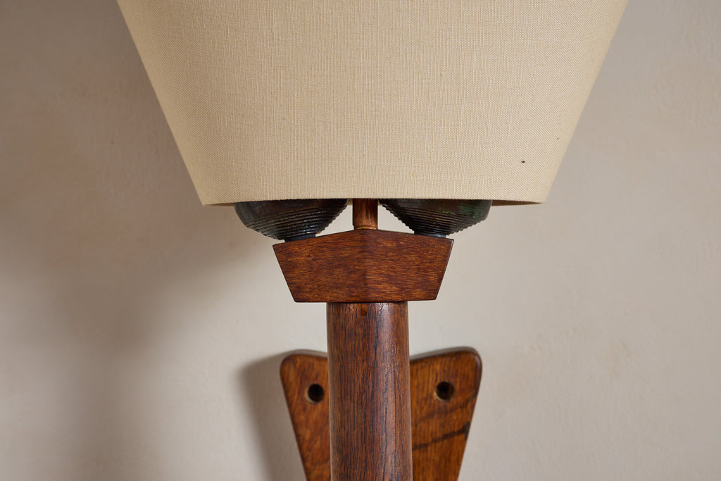 Large Guillerme et Chambron Wall Sconce