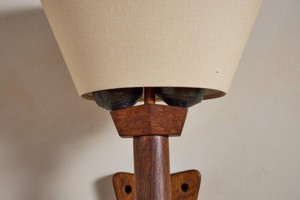 Large Guillerme et Chambron Wall Sconce