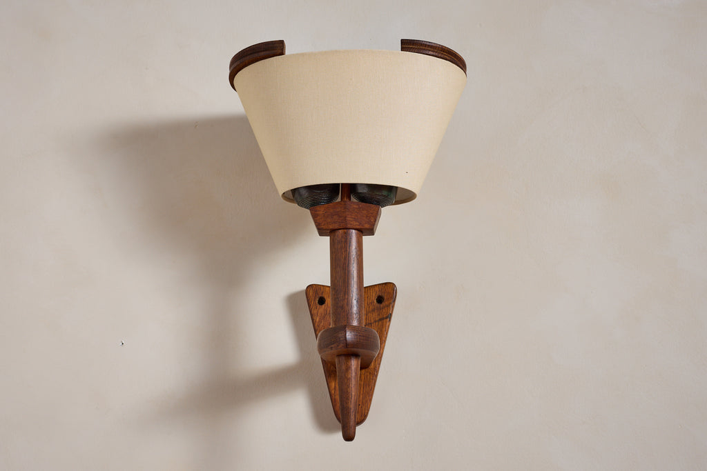 Large Guillerme et Chambron Wall Sconce