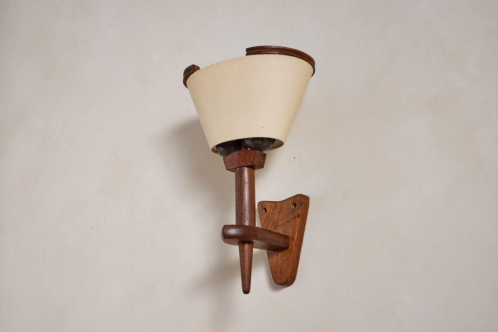 Large Guillerme et Chambron Wall Sconce