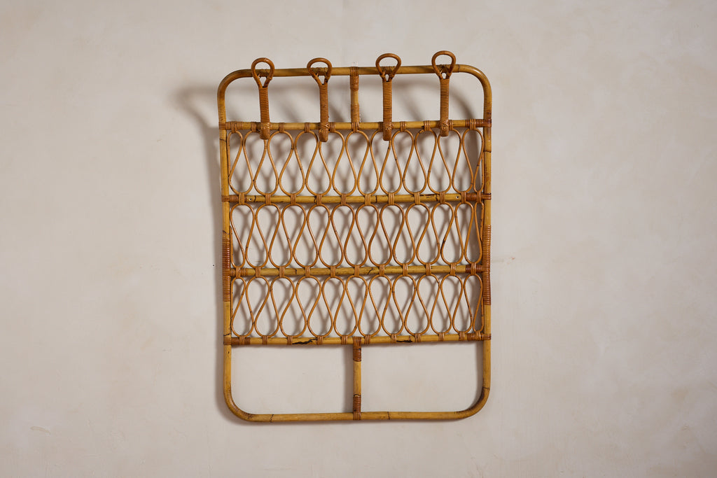 Italian Bamboo Coat Rack