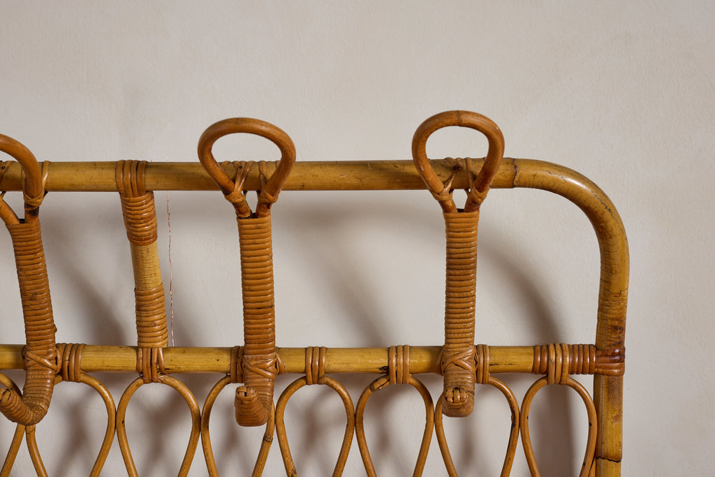 Italian Bamboo Coat Rack