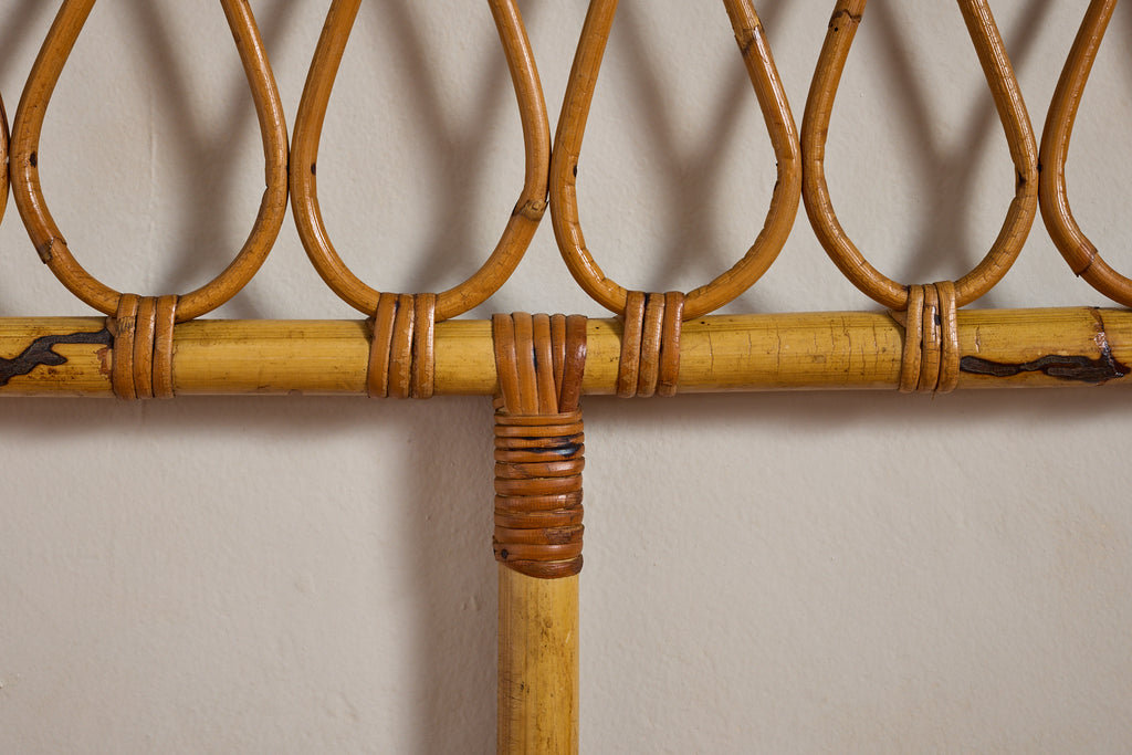 Italian Bamboo Coat Rack