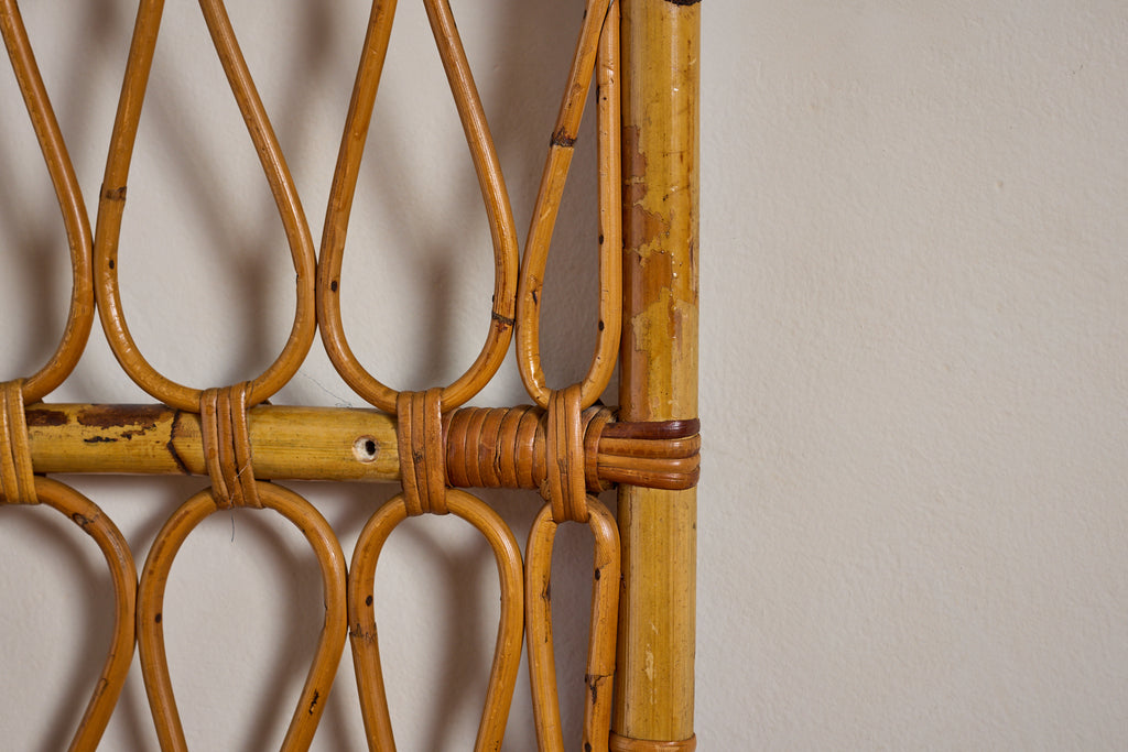 Italian Bamboo Coat Rack