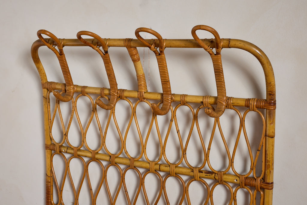Italian Bamboo Coat Rack