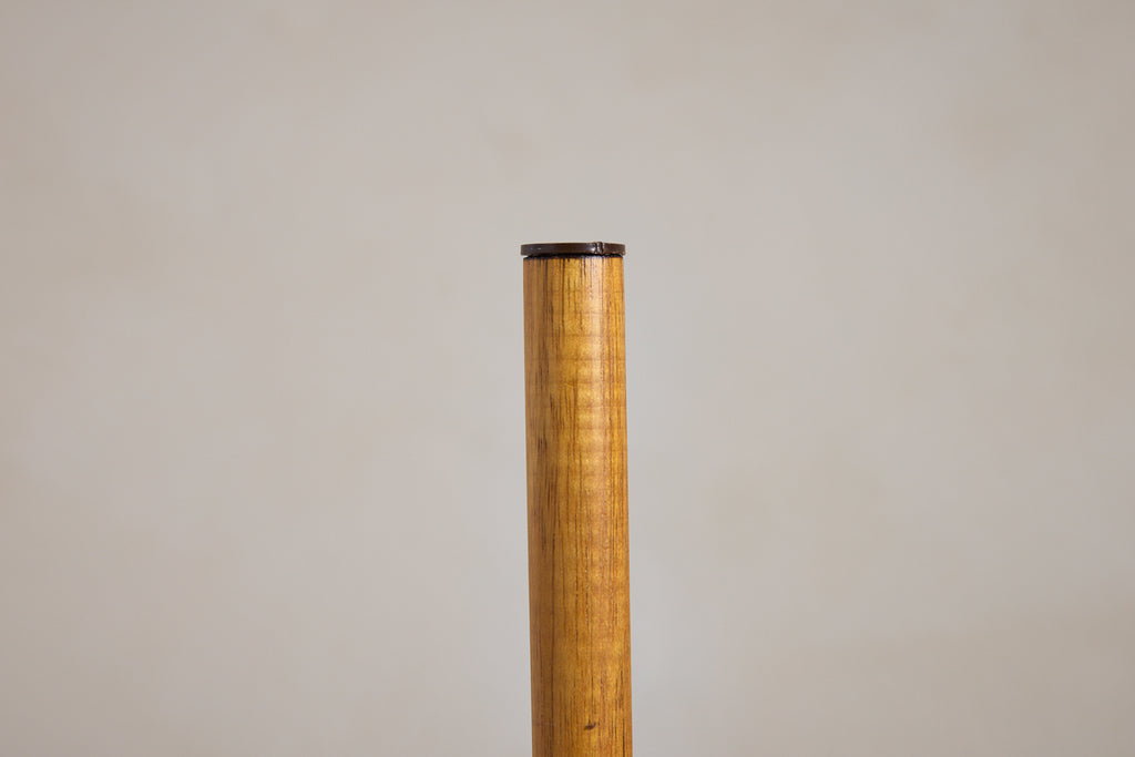 Pair of Dutch Pine Adjustable Table Lamps