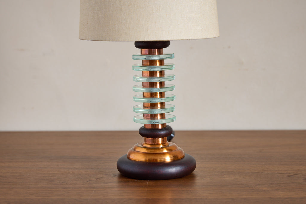 Petite Art Deco Table Lamp