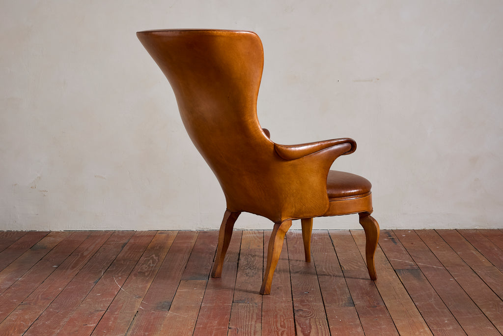 Frits Henningsen Style Wingback Chair